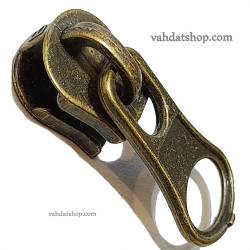 سرزیپ 5 زرد قلم بسته ای