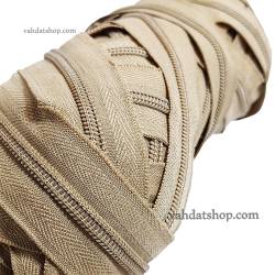 زیپ متری کرم دنده 5 پلاستیک