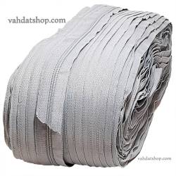 زیپ طاقه ای نقره ای 200 یاردی