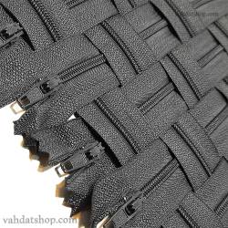 زیپ 20 سانت دنده 3 طوسی کد 301 