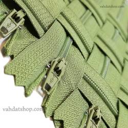 زیپ 20 سانت دنده 3 سبز کد 064