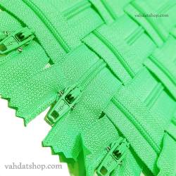 زیپ 20 سانت دنده 3 سبز کد 873