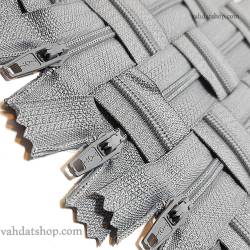 زیپ 20 سانت دنده 3 طوسی کد 307