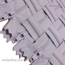 زیپ 20 سانت دنده 3 طوسی کد 119