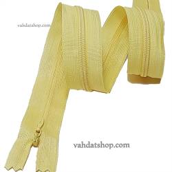 زیپ مخفی 50 سانت دنده 3 کرم کد 129