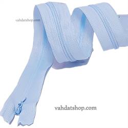 زیپ مخفی 50 سانت دنده 3 آبی کد 026