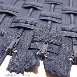 زیپ 20 سانت دنده 4 سرمه ای کد 919 بسته ای