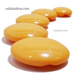 دکمه 5 سایز ساده تونلی گلبهی