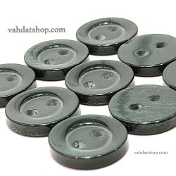 دکمه پیراهن مردانه صدفی سبز یشمی