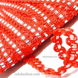 نوار زیکزاک قرمز