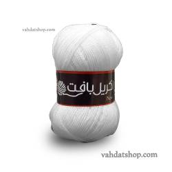 کاموا اکریل بافت سفید