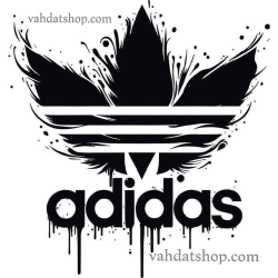 برچسب حرارتی adidas طرح 2 بزرگ