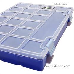 جعبه ابزار اورگانایزر سرمه ای 11 اینچ