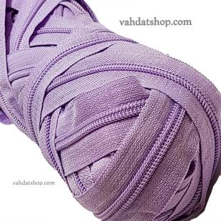 زیپ متری یاسی دنده 5 پلاستیک