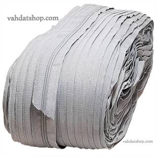 زیپ طاقه ای نقره ای 200 یاردی