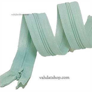 زیپ مخفی 50 سانت دنده 3 سبز کد 250