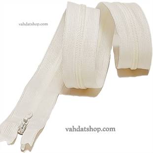 زیپ مخفی 50 سانت دنده 3 شیری کد 121