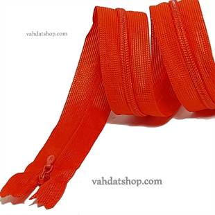 زیپ مخفی 50 سانت دنده 3 قرمز کد 819