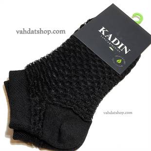 جوراب KADIN مچی شیشه ای مشکی