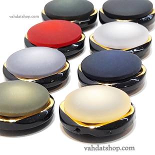 دکمه 2 سایز تونلی مات رنگی سری