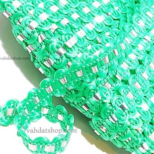 نوار زیکزاک سبز