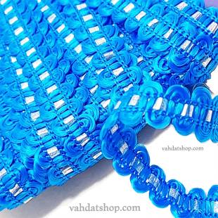 نوار زیکزاک آبی