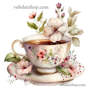 برچسب حرارتی فنجان کوچک
