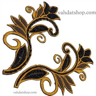  طرح حرارتی گل لاله خردلی 204