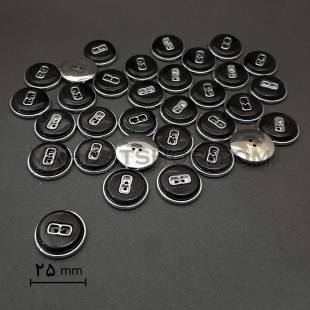 دکمه پالتویی ویژه سایز 40 مشکی 