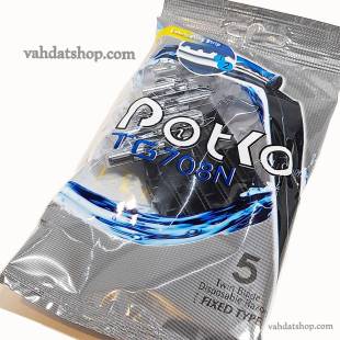 تیغ ژیلت صابون دار2 لبه 5 تایی